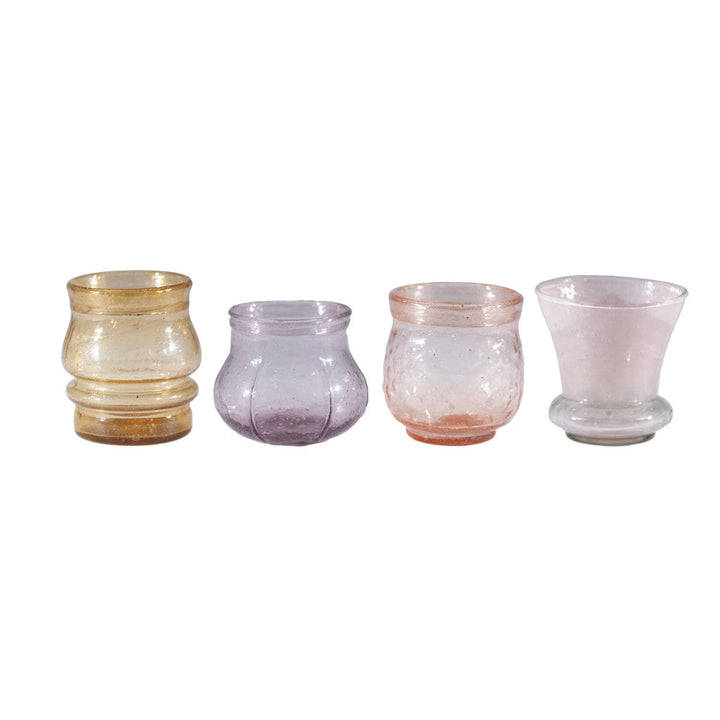 Creative Coop Home Seeded Glass Tealight/Votive Holder, 4 Styles