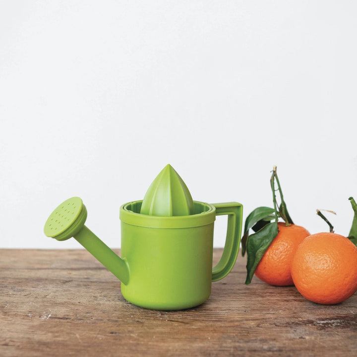 Creative Coop Kitchen Accessories Plastic Watering Can Shaped Juicer & Pitcher