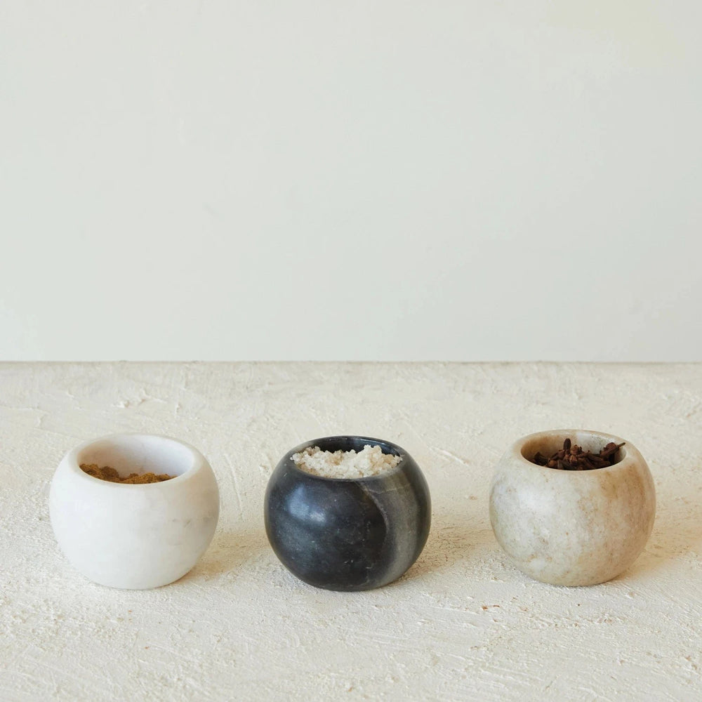 Creative Coop Pot Marble Pinch Pot