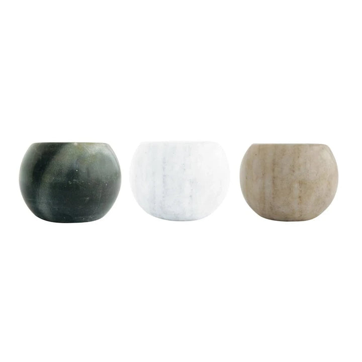 Creative Coop Pot Marble Pinch Pot