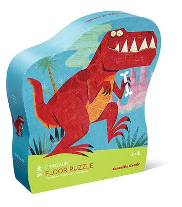 Crocodile Creek Puzzle Dinosaur Floor Puzzle 36 pc