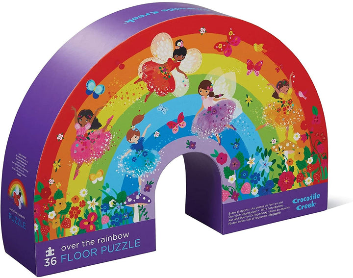 Crocodile Creek Puzzle Over The Rainbow - 36-Piece Floor Puzzle