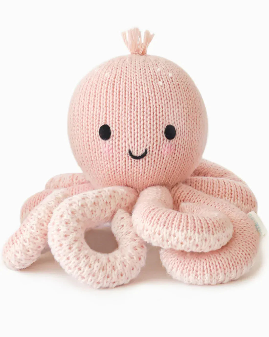 Cuddle + Kind Baby Baby octopus (soft coral pink)