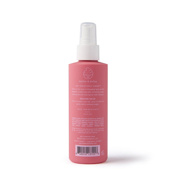 Dabble & Dollop® Baby Cherry on Top® Hair Detangling & Conditioning Spray