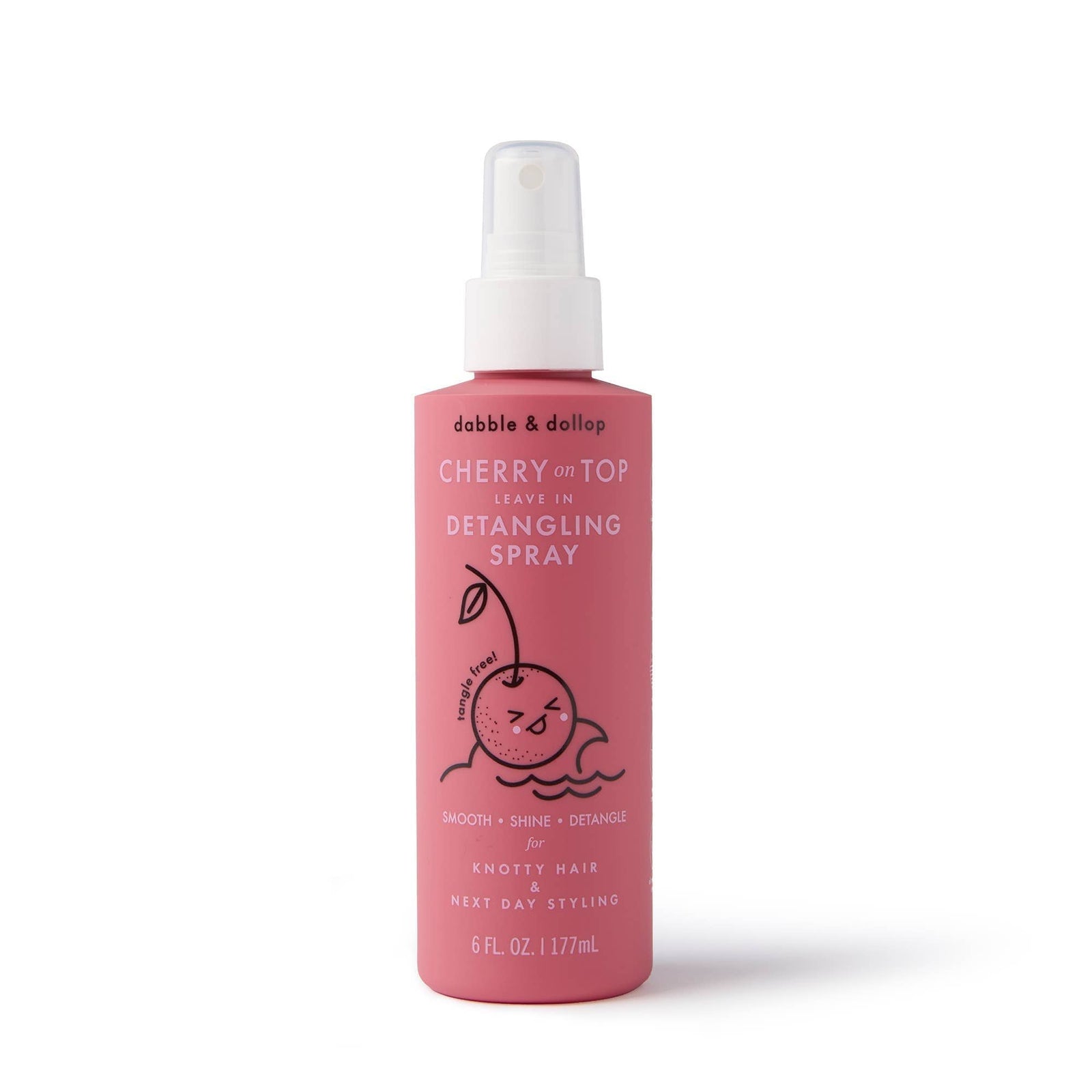Dabble & Dollop® Baby Cherry on Top® Hair Detangling & Conditioning Spray