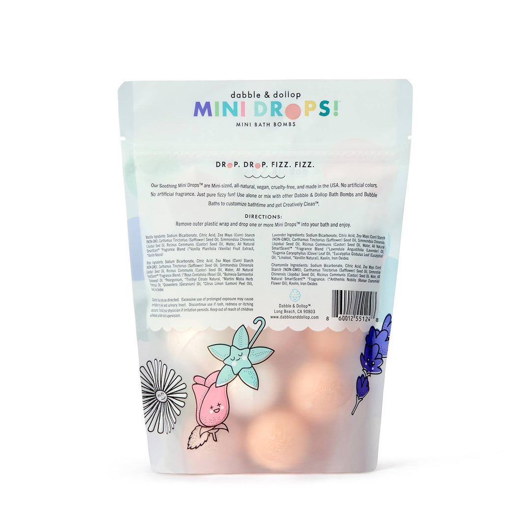 Dabble & Dollop® Baby Mini Drops® Bath Bombs - Soothing