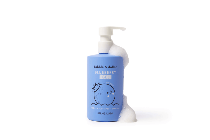 Dabble & Dollop® Baby Tear-Free Shampoo, Body Wash, & Bubbles - Blueberry