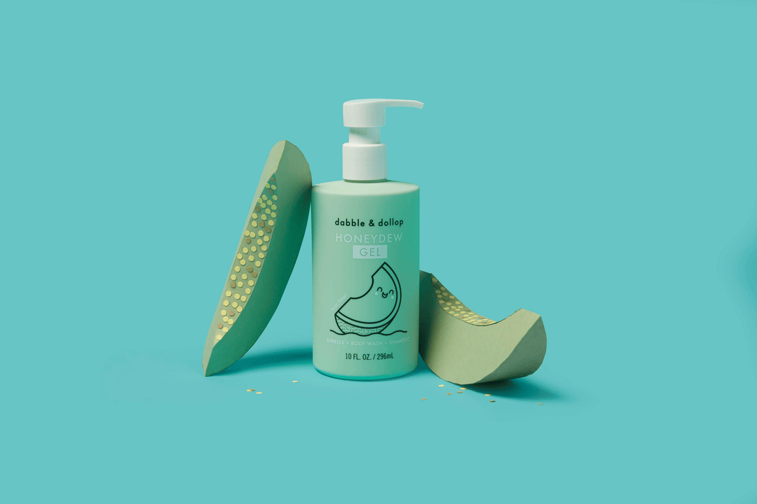 Dabble & Dollop® Baby Tear-Free Shampoo, Body Wash, & Bubbles - Honeydew Melon