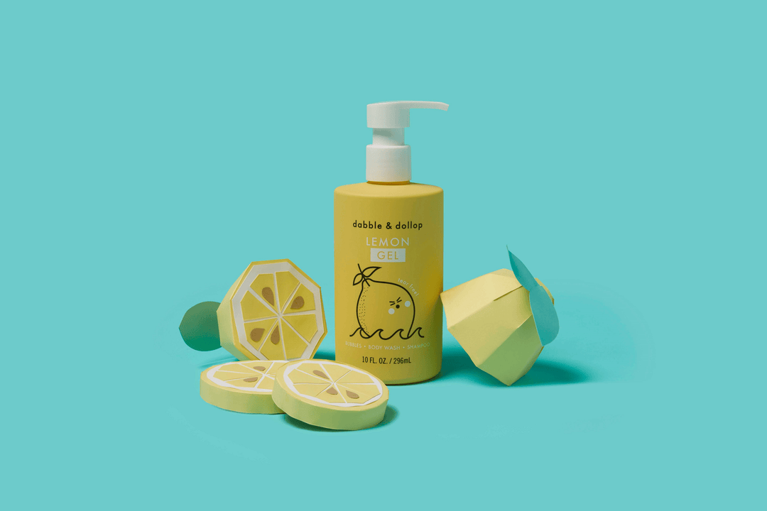 Dabble & Dollop® Baby Tear-Free Shampoo, Body Wash, & Bubbles - Lemon