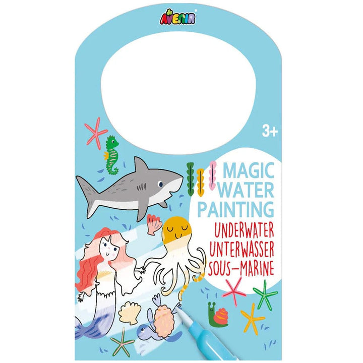 DAM Kid's Books Avenir - Magic Water Painting Book - Under Water