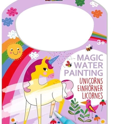 DAM Kid's Books Magic Water Painting Book - Unicorns | Avenir