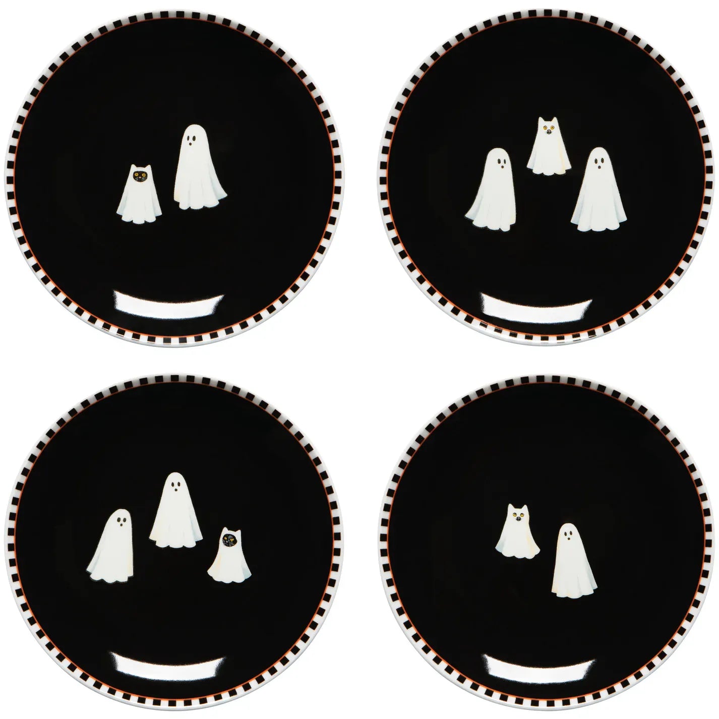 Danica Gifts Kindred Spirits Halloween Appetizer Plates