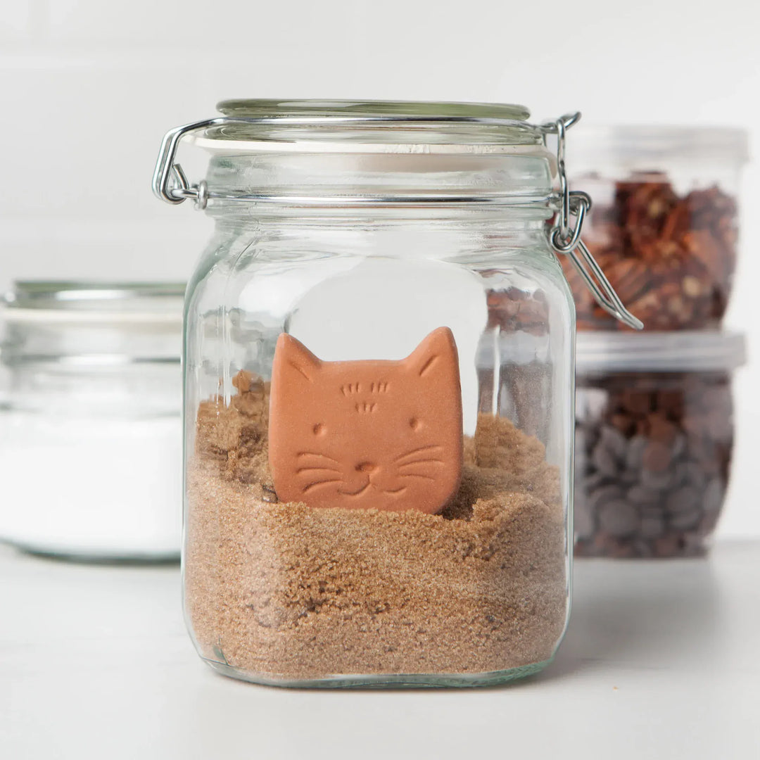 Danica Home Calvin Cat Terracotta Sugar Saver