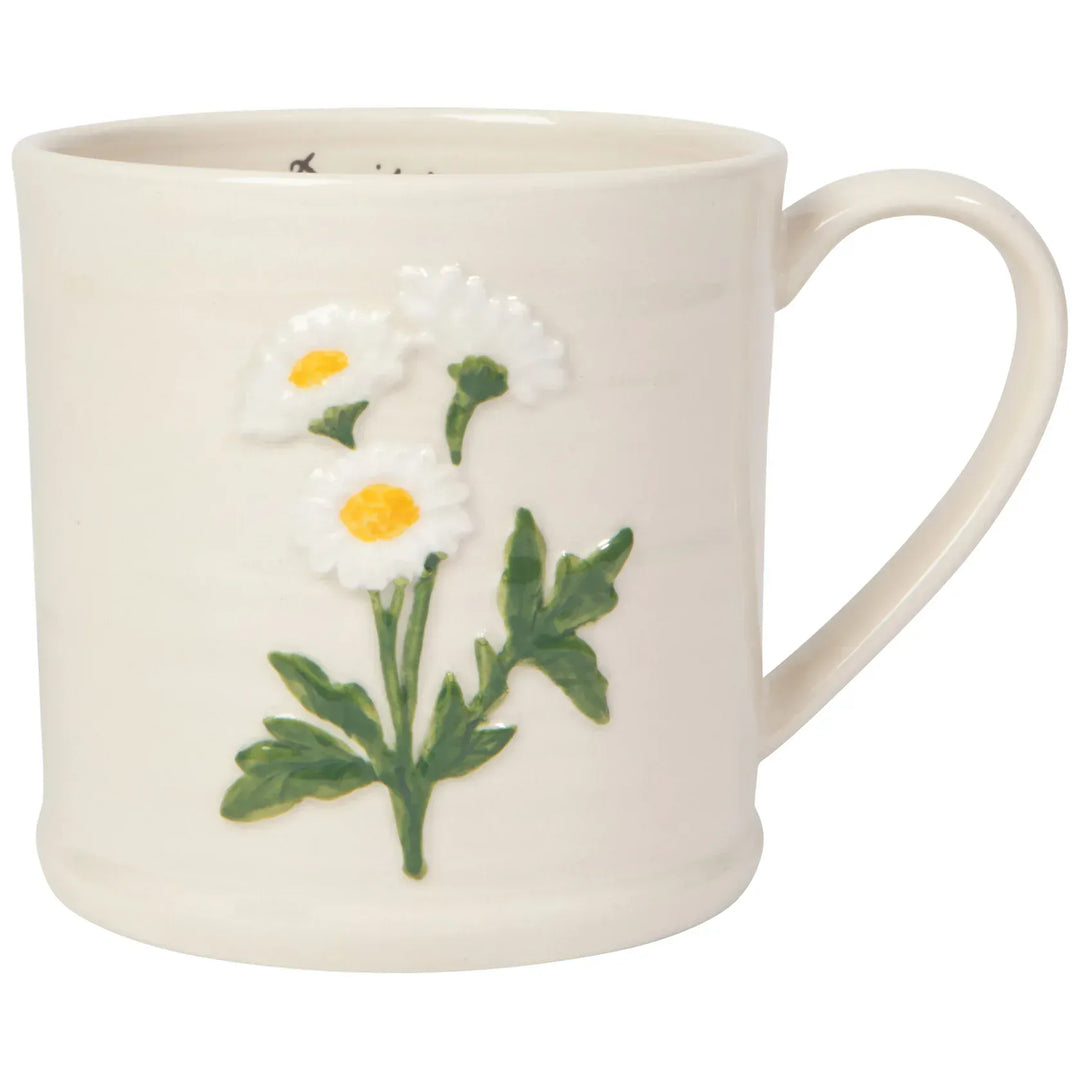 Danica Home Daisy Embossed Mug