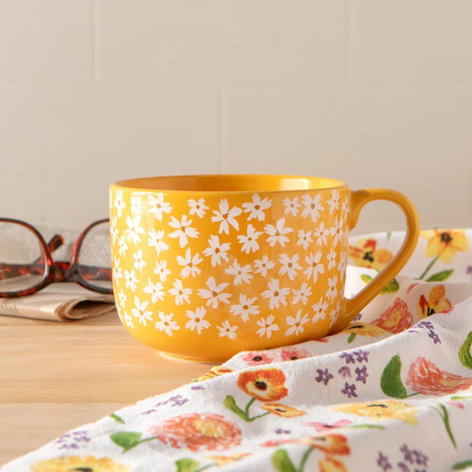 Danica Home Full Bloom Latte Mug