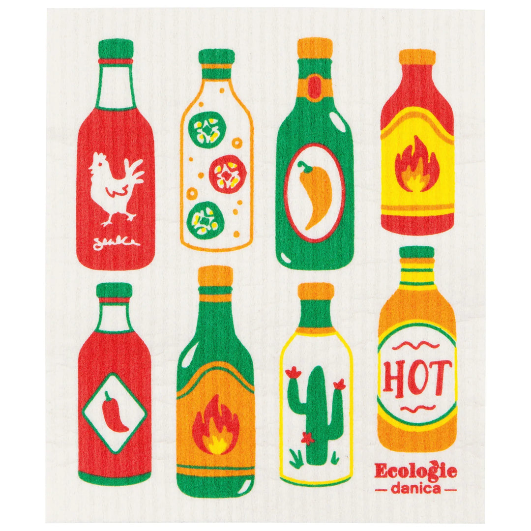 Danica Home Hot Sauce Swedish Dishcloth