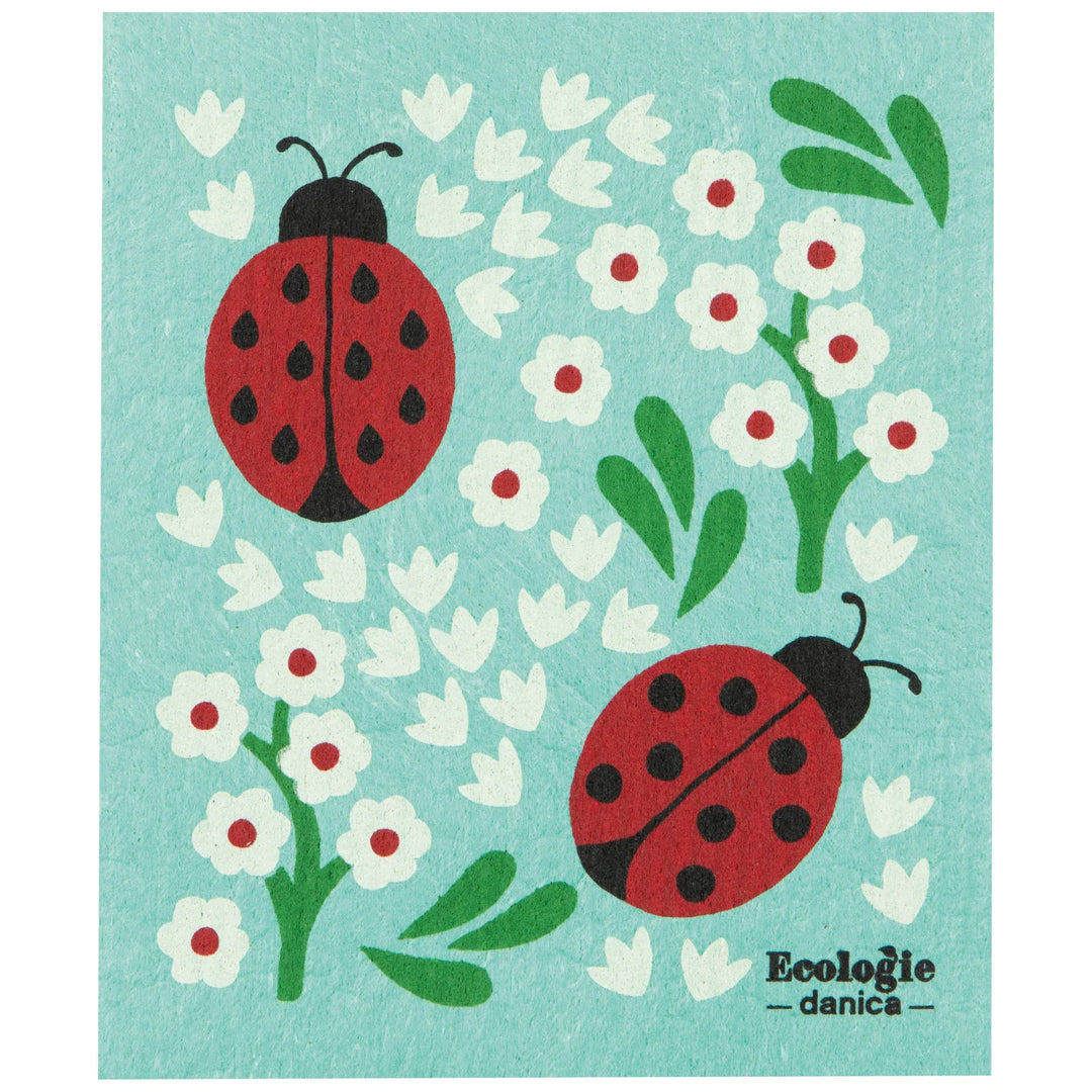Danica Home Ladybugs Swedish Dishcloth