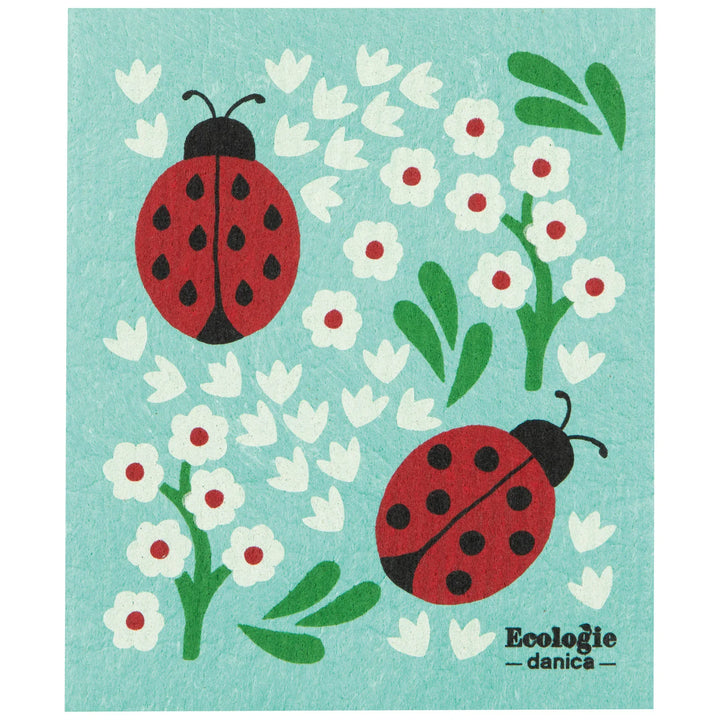 Danica Home Ladybugs Swedish Dishcloth