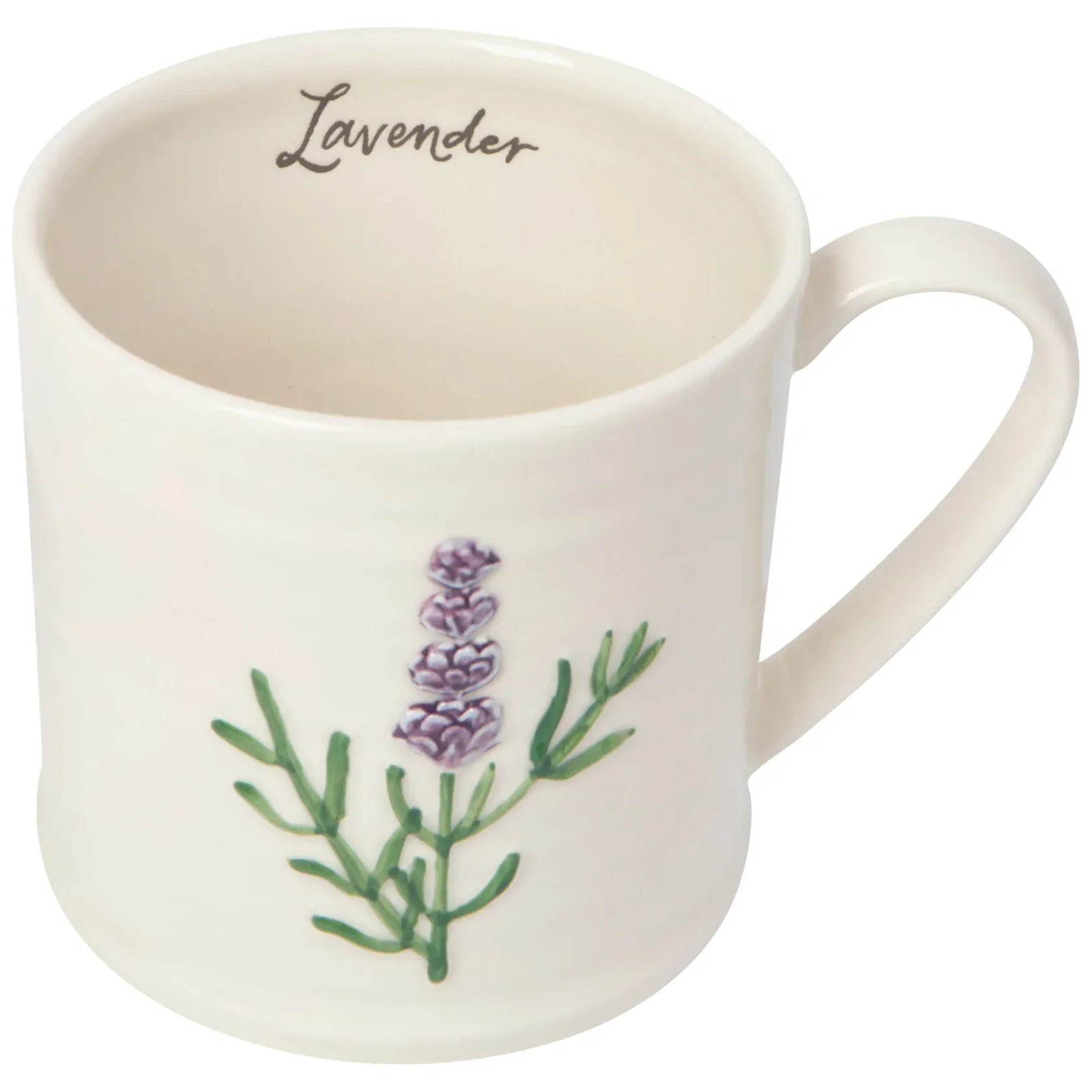 Danica Home Lavender Embossed Mug