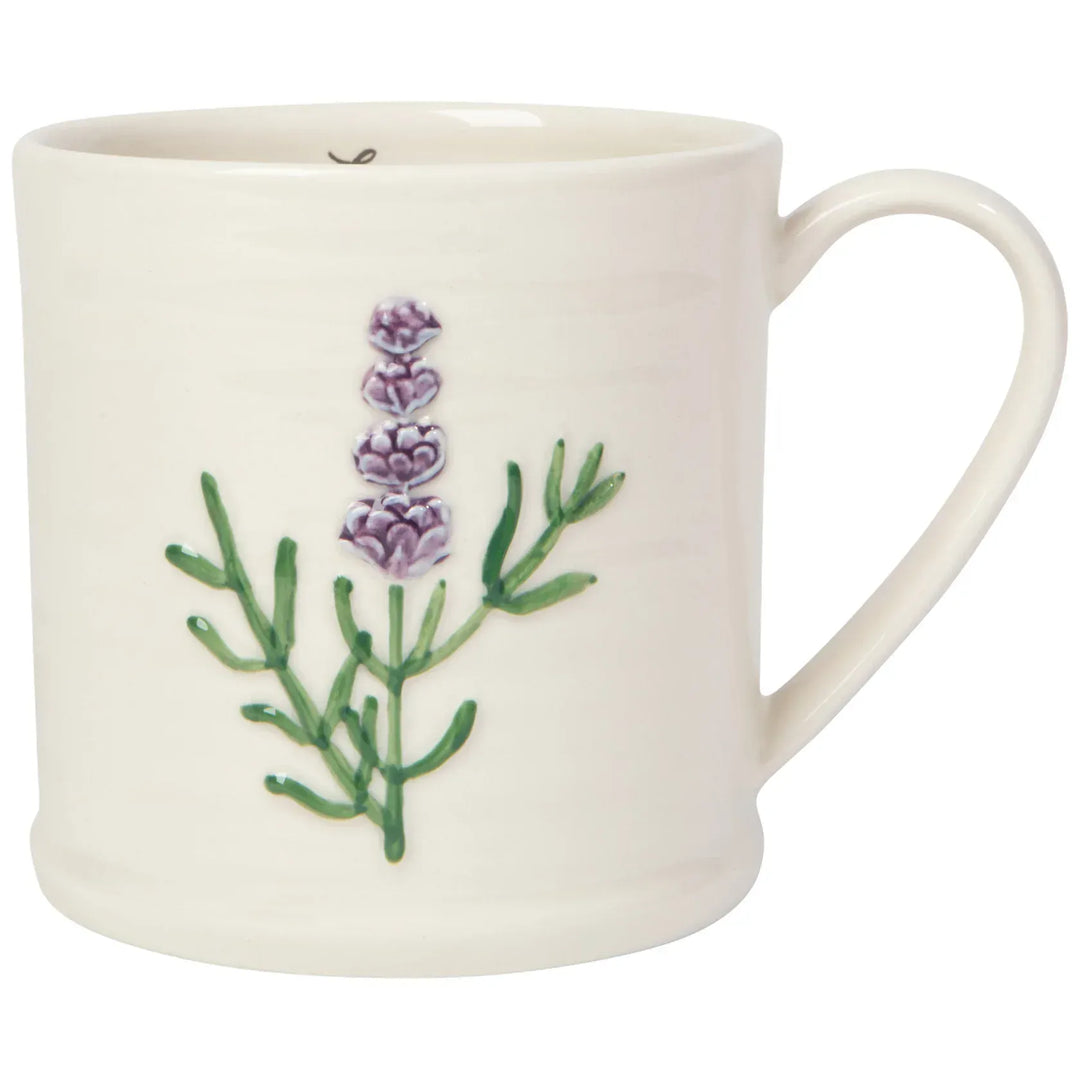 Danica Home Lavender Embossed Mug