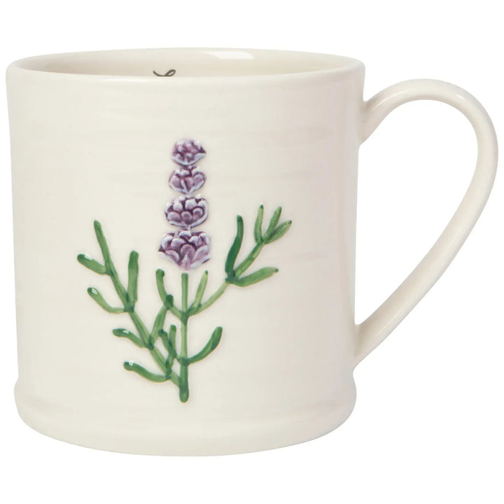 Danica Home Lavender Embossed Mug