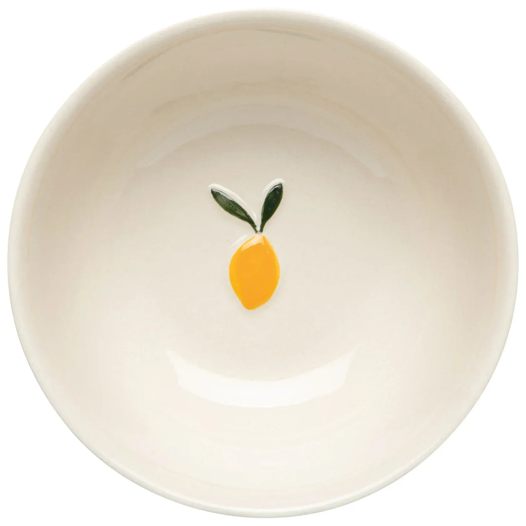 Danica Home Lemon Embossed Bowl, 4.75"