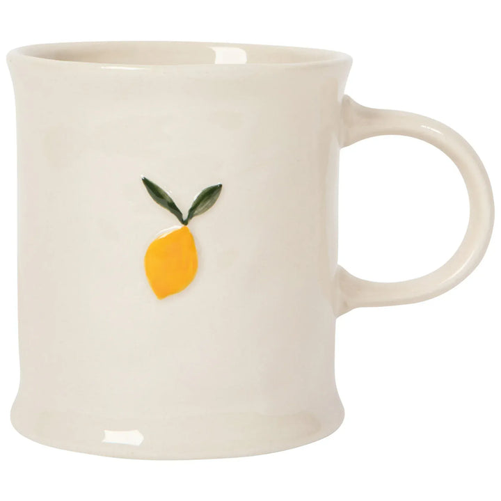 Danica Home Lemon Embossed Mug