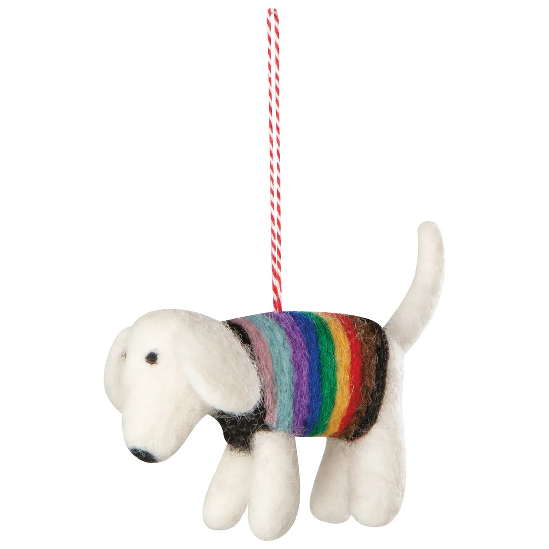 Danica Home Love is Love Felt Christmas Tree Ornaments