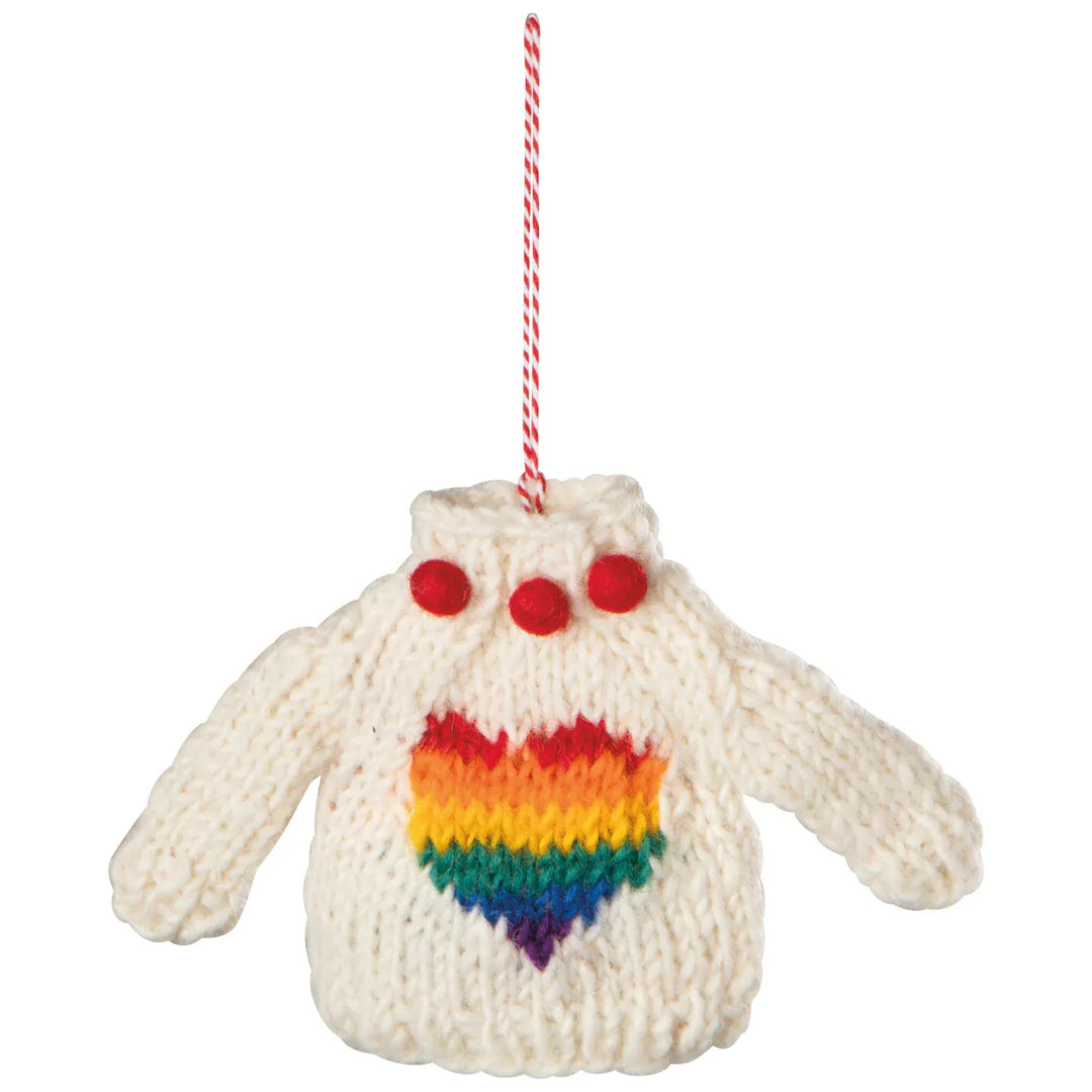 Danica Home Love is Love Felt Christmas Tree Ornaments