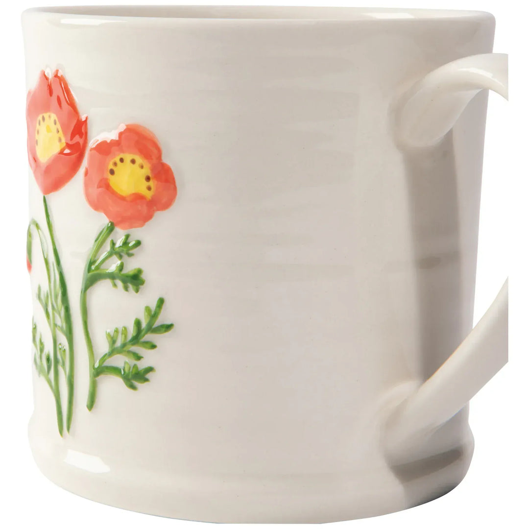 Danica Home Poppy Embossed Mug