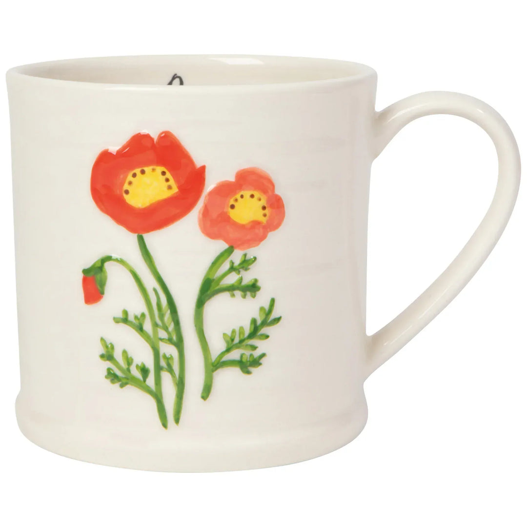 Danica Home Poppy Embossed Mug