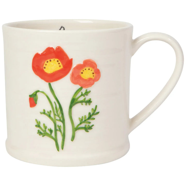 Danica Home Poppy Embossed Mug