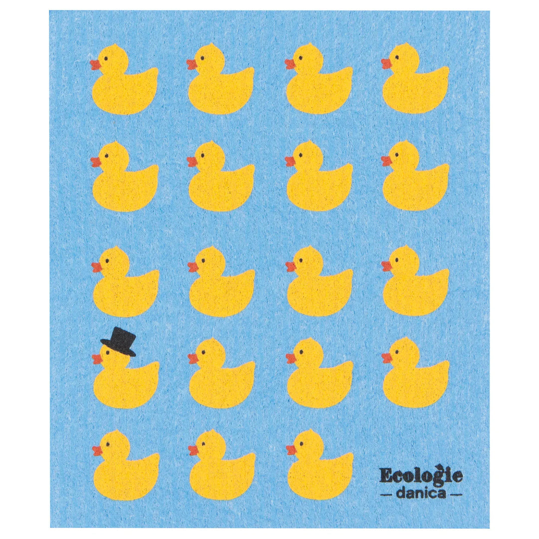 Danica Home Rubber Duckies Swedish Dishcloth