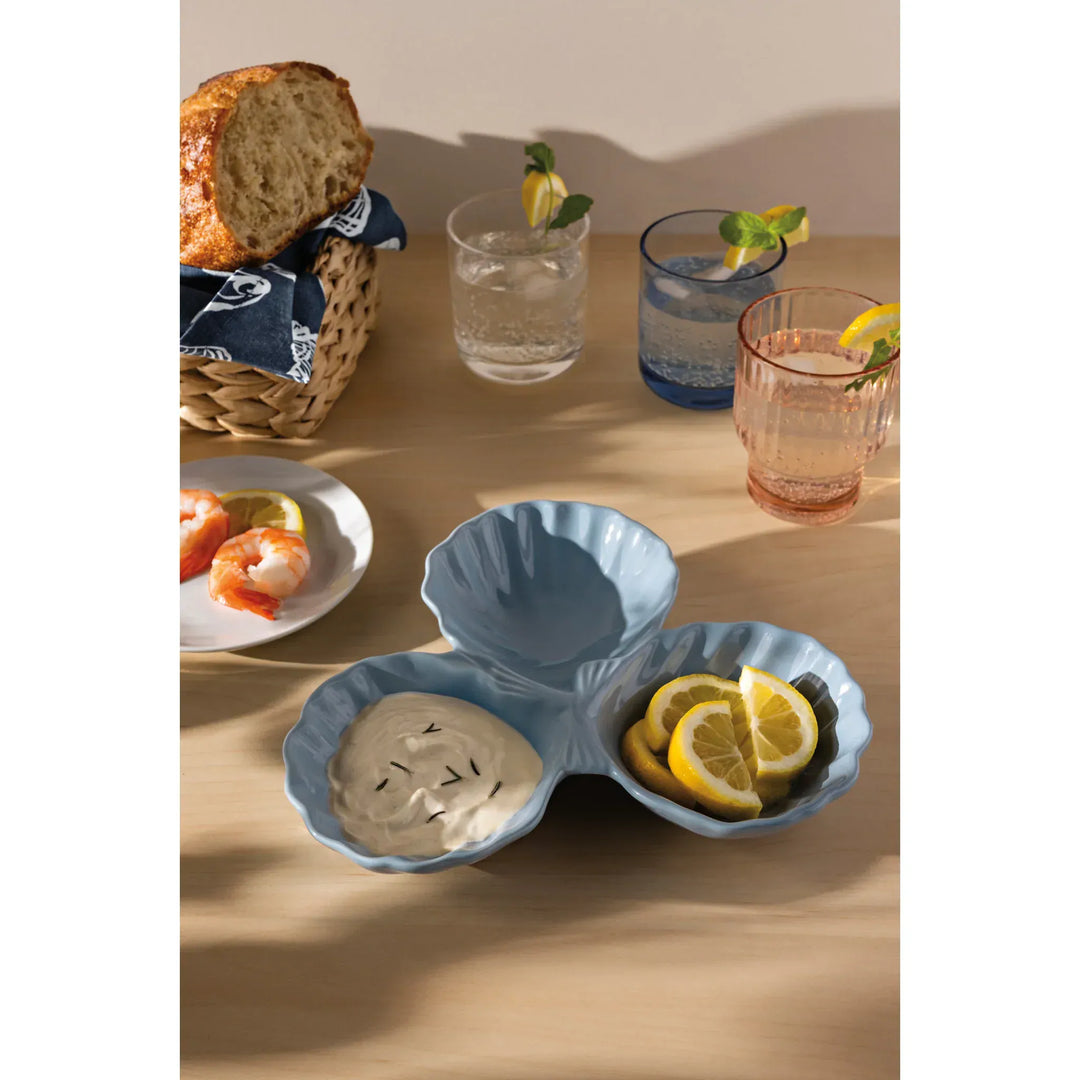 Danica Home Seashell Divided Dish