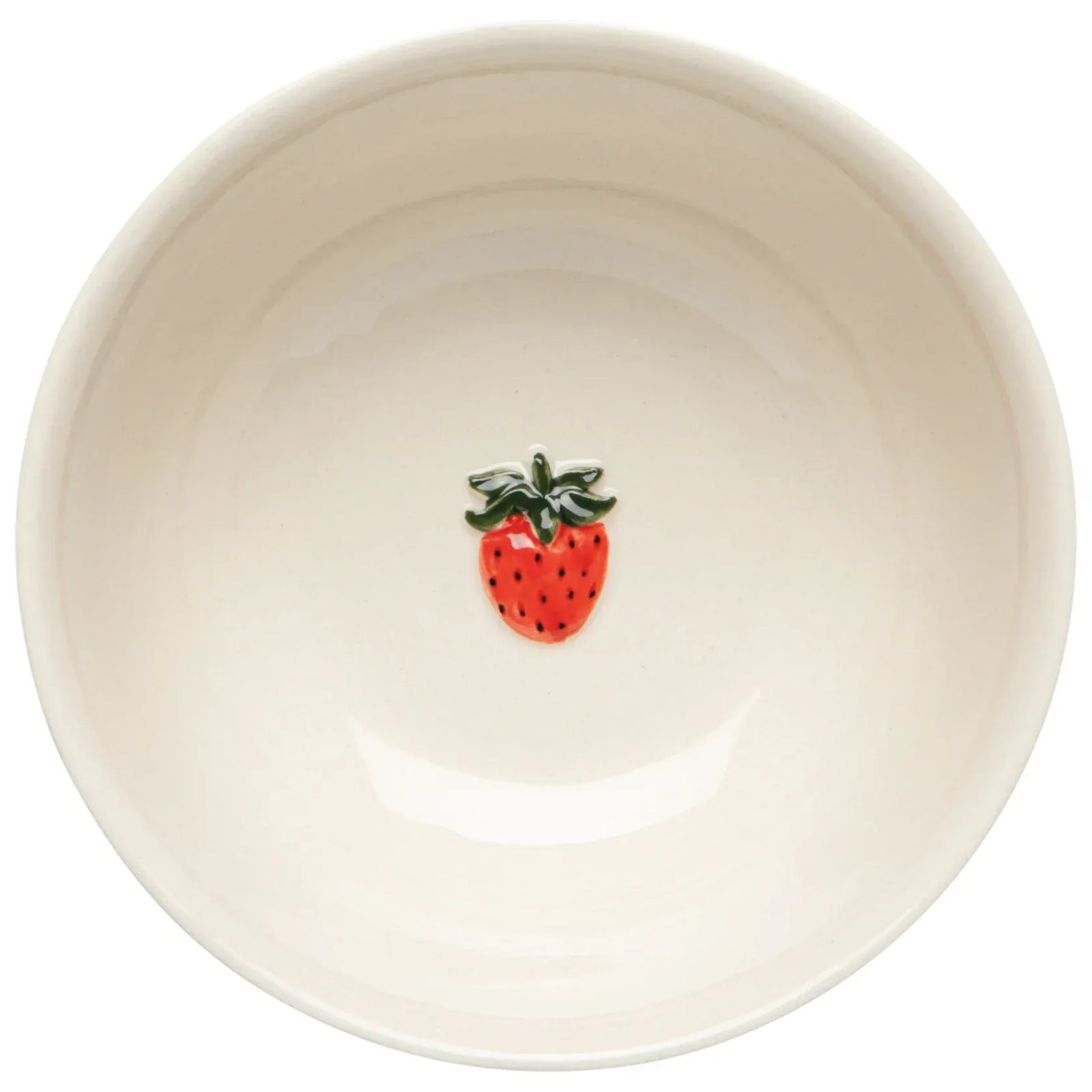 Danica Home Strawberry Embossed Bowl, 4.75"