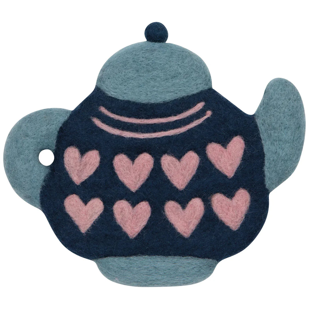 Danica Home Teapot Felted Wool Trivet