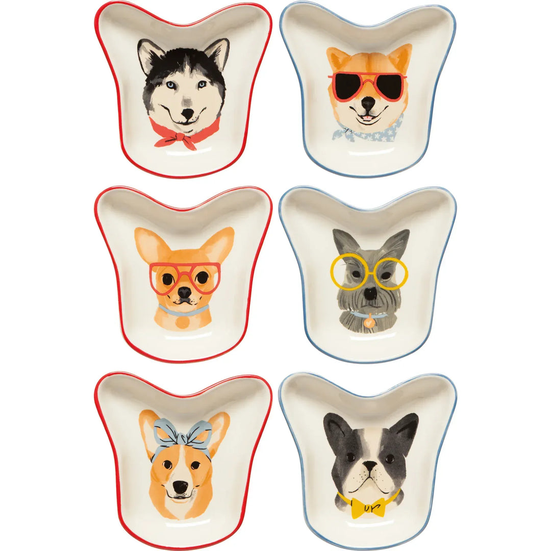 Danica Home Uptown Dog Pinch Bowls