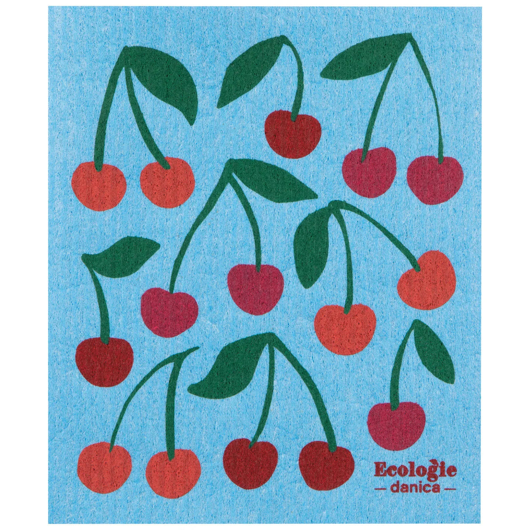 Danica Home Wild Cherries Swedish Dishcloth