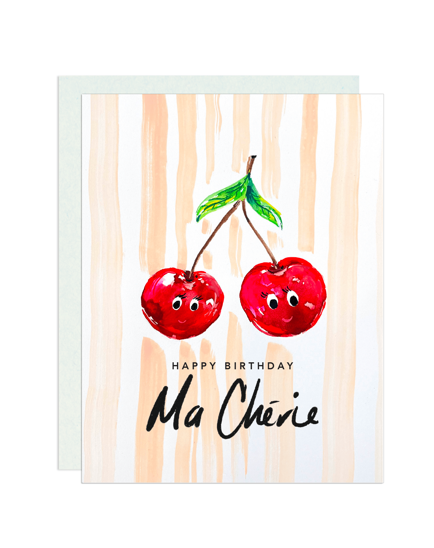 Darling Lemon Cards Ma Chérie Birthday Greeting Card