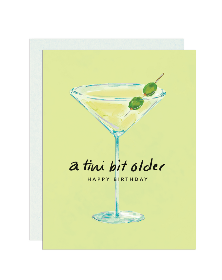 Darling Lemon Cards Tini Bit Older Birthday Greeting Card