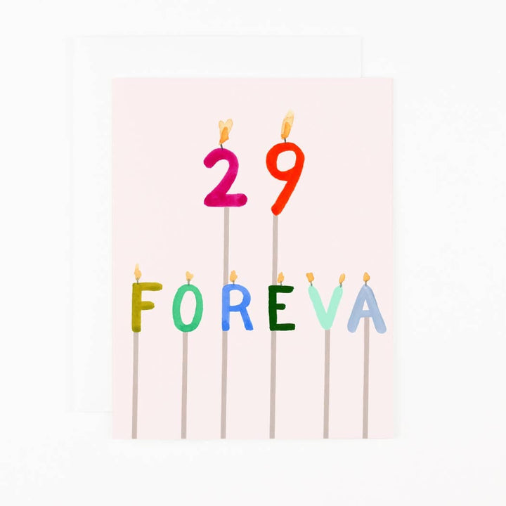 Dear Hancock Card 29 Foreva Candles Card