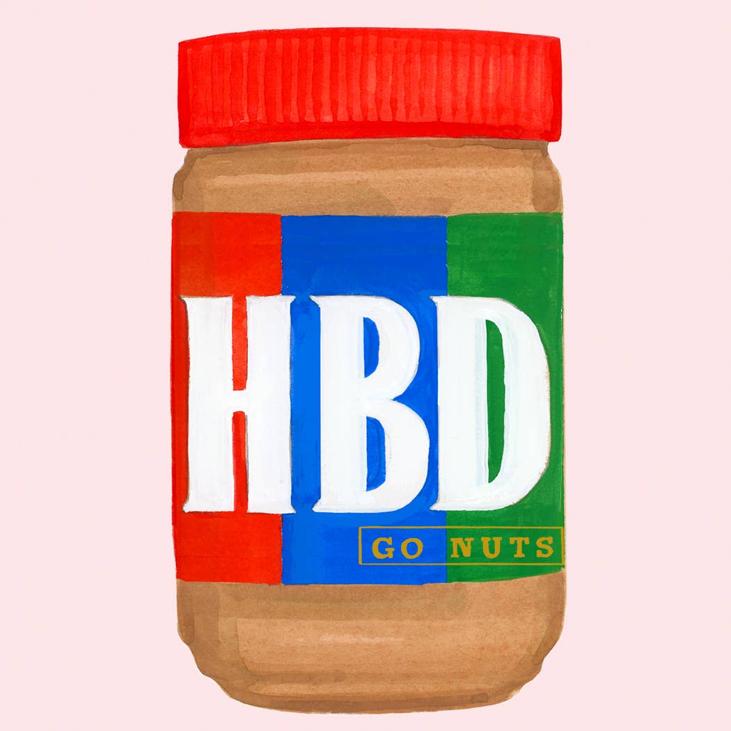 Dear Hancock Cards HBD , Go Nuts