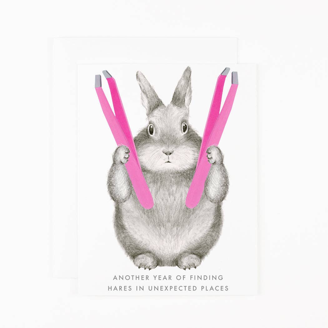 Dear Hancock Cards Unexpected Hares