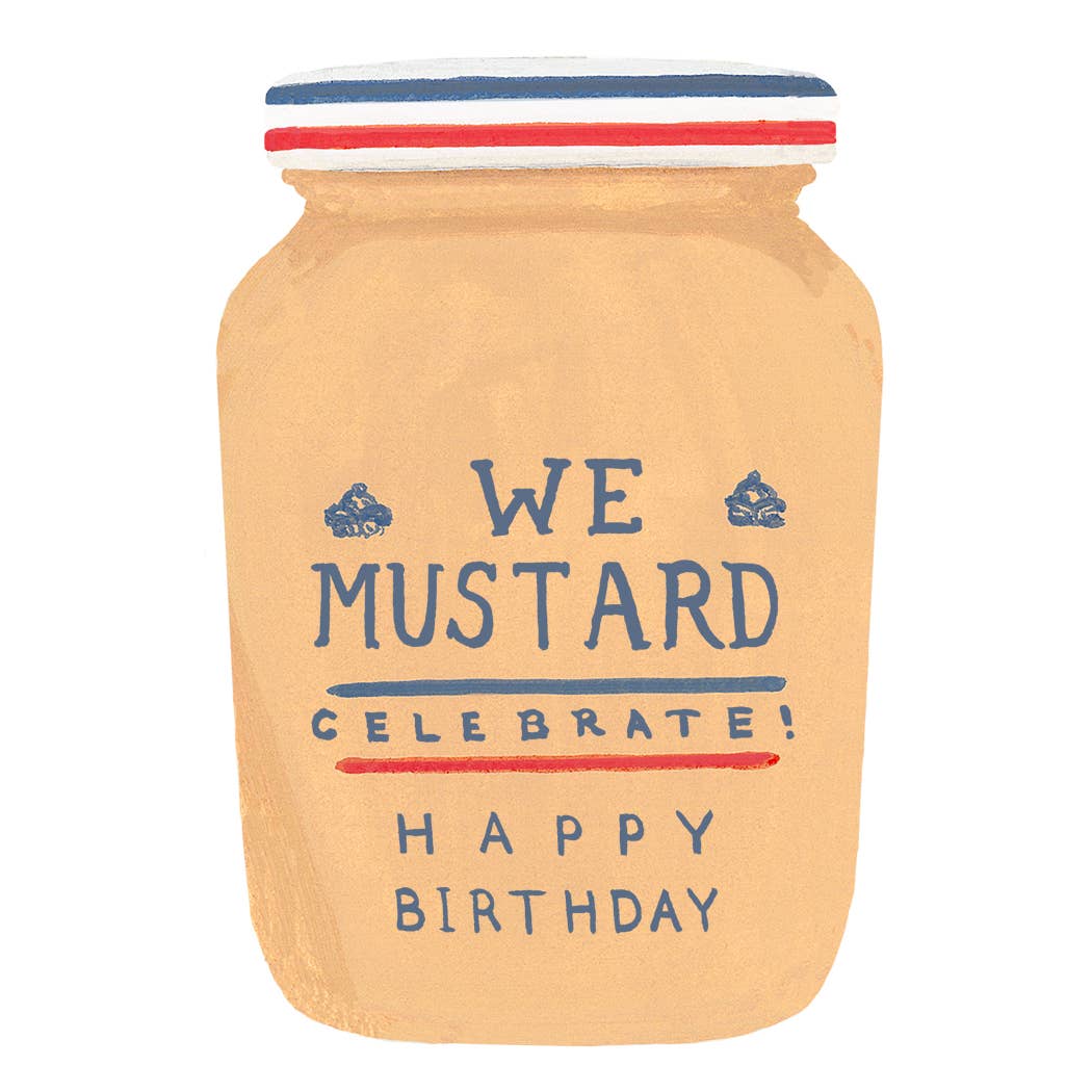 Dear Hancock Cards We Mustard Celebrate!