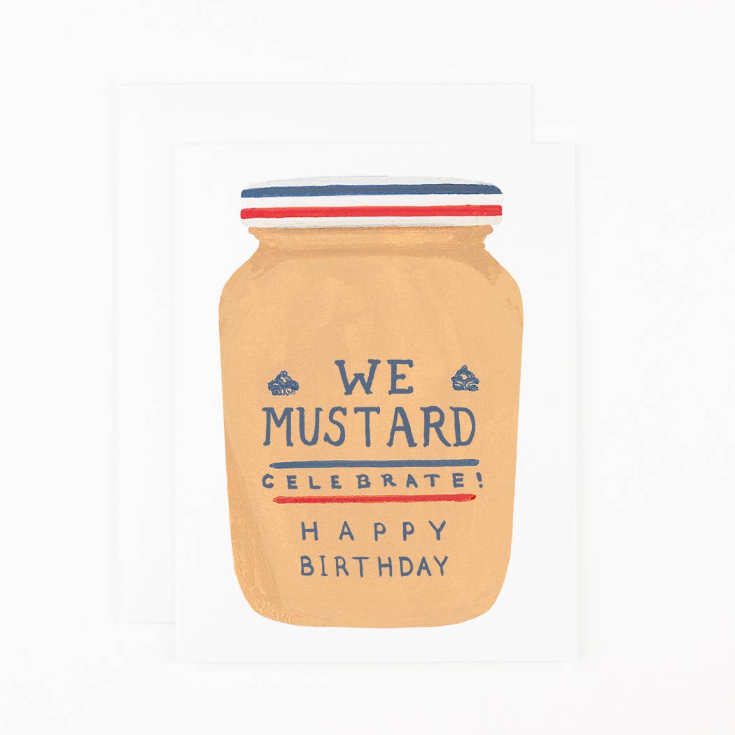 Dear Hancock Cards We Mustard Celebrate!
