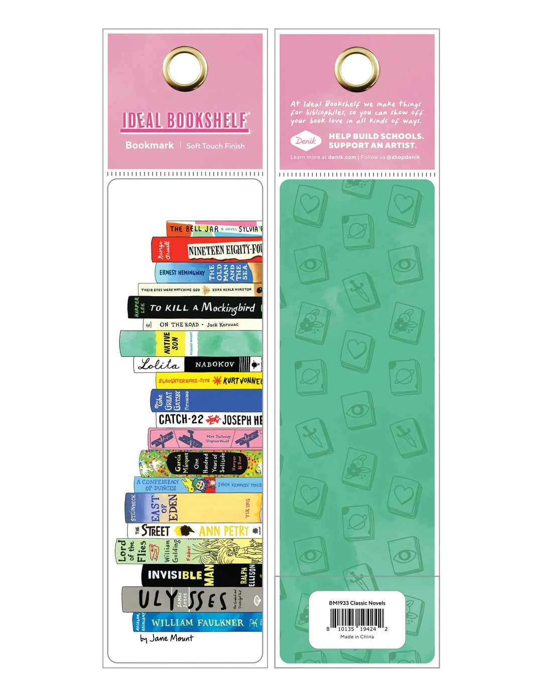 Denik Bookmark Classic Novels Bookmark