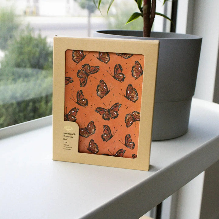 Denik Cards Flying Monarchs Notecards