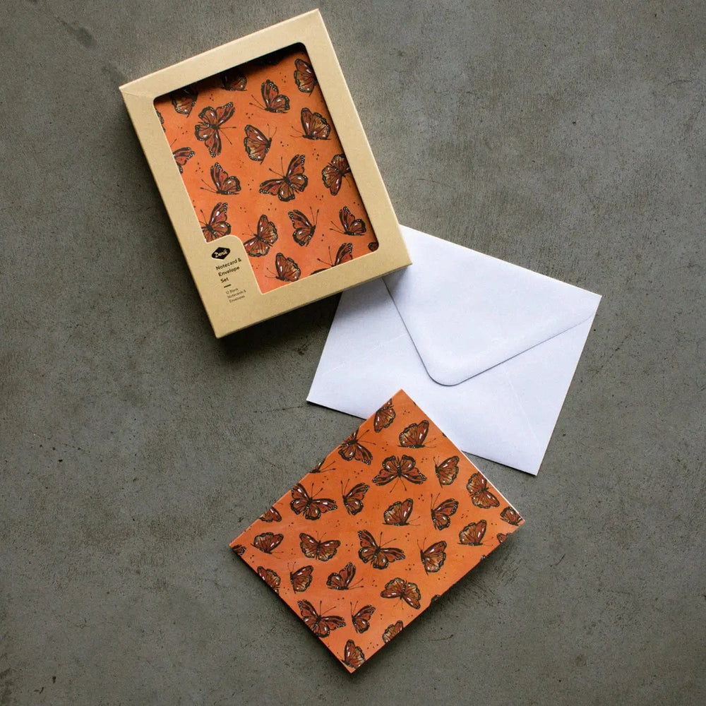 Denik Cards Flying Monarchs Notecards