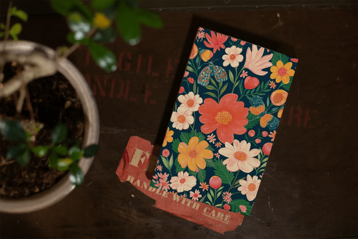 Denik Notebook Beautiful Garden Classic Layflat Notebook