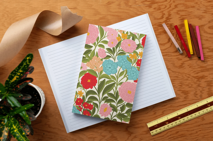 Denik Notebook Bold Blooms Classic Layflat Notebook